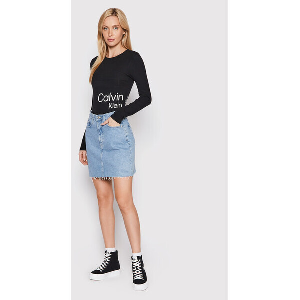 Calvin Klein Jeans Body J20J219130 Czarny Slim Fit