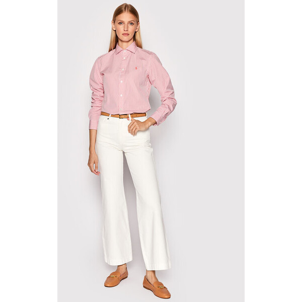 Polo Ralph Lauren Koszula 211784161030 Różowy Classic Fit