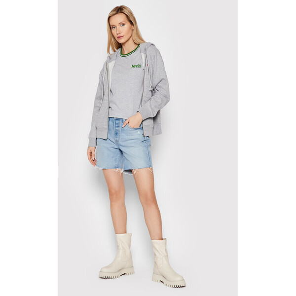 Levi's® Bluza Standard A0777-0003 Szary Relaxed Fit