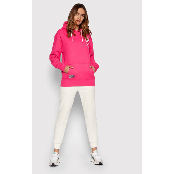 Superdry Bluza Code W2011263A Różowy Regular Fit
