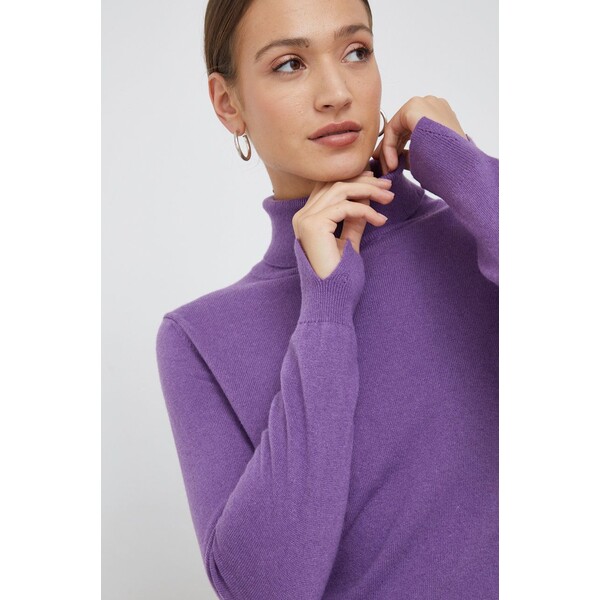 Sisley sweter z domieszką kaszmiru 102HM2174.1Y1