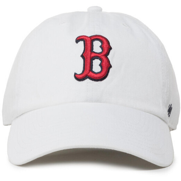 47 Brand Czapka z daszkiem Mlb Boston Red Sox B-RGW02GWS-WH Biały