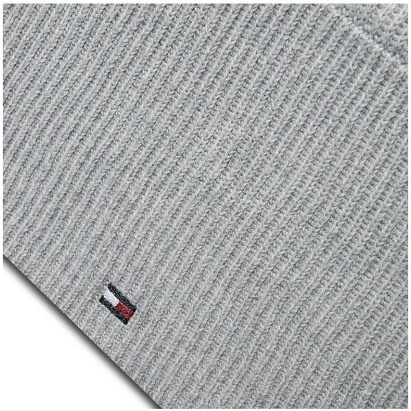 Tommy Hilfiger Komin Essential Knit Hooded Snood AW0AW10718 Szary