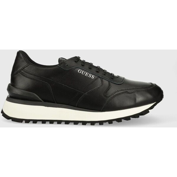 Guess sneakersy skórzane Varese FM7VAR.FAL12.BLACK