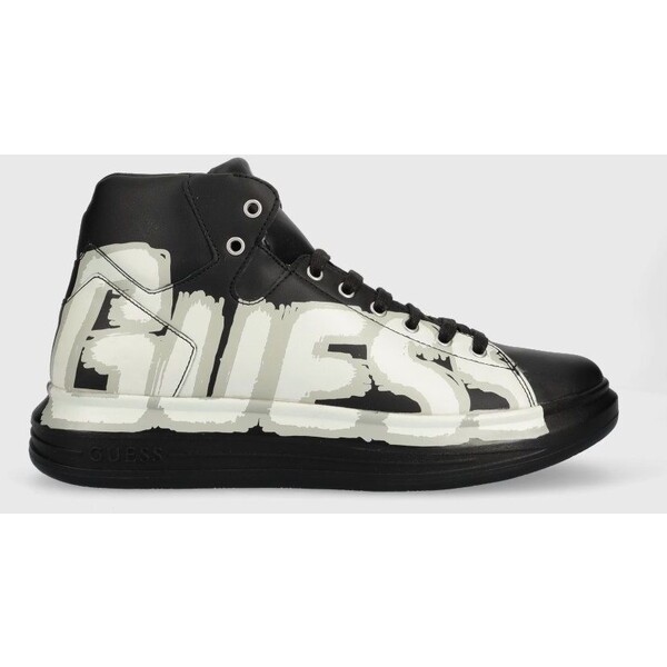 Guess sneakersy Vibo Mid FM7SRM.ELE12.BLACK