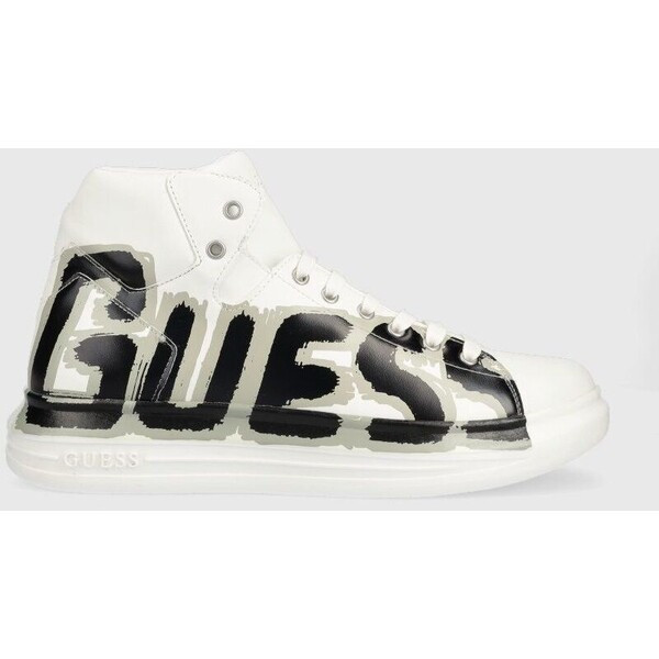 Guess sneakersy Vibo Mid FM7SRM.ELE12.WHITE