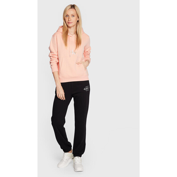Calvin Klein Jeans Bluza J20J218983 Różowy Regular Fit