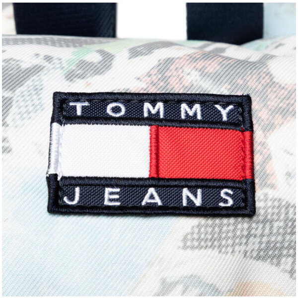 Tommy Jeans Plecak Tjw Heritage Backpack Print AW0AW12410 Szary