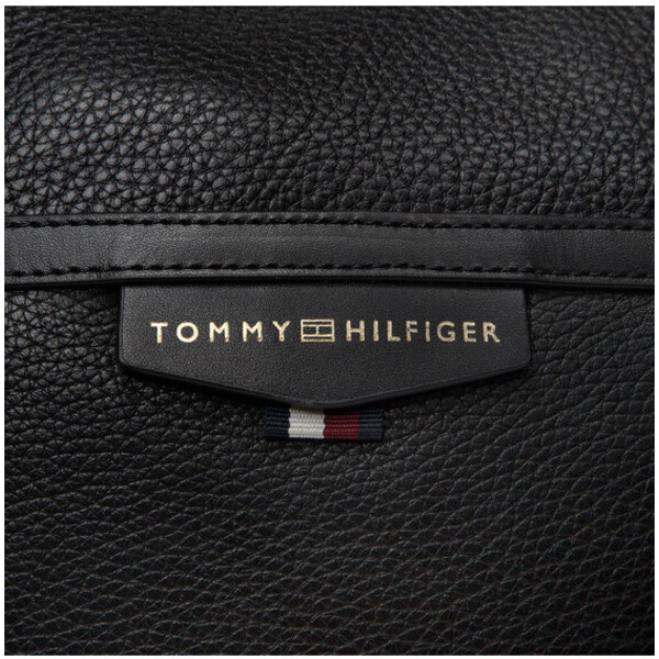 Tommy Hilfiger Torba Premium Leather Duffle AM0AM10281 Czarny