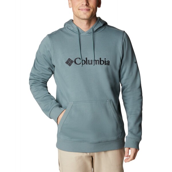 Męska bluza dresowa nierozpinana z kapturem COLUMBIA CSC Basic Logo II Hoodie - niebieski