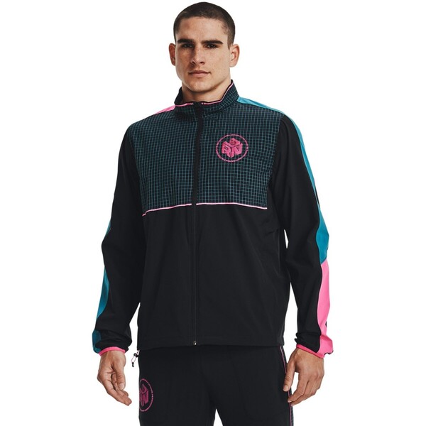 Męska kurtka do biegania UNDER ARMOUR UA Run Anywhere STORM Jacket - czarna