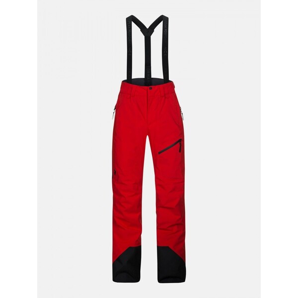 Damskie spodnie narciarskie PEAK PERFORMANCE W ALPINE 2L PANTS - czerwone