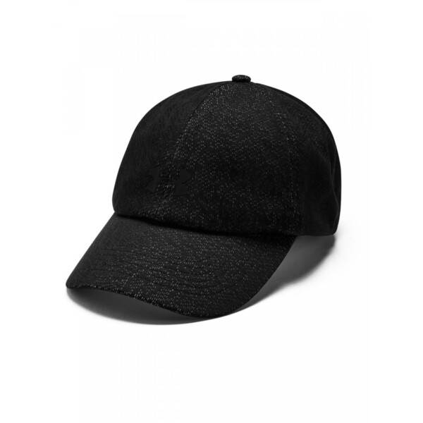 Damska czapka z daszkiem UNDER ARMOUR Jacquard Play Up Cap - czarna