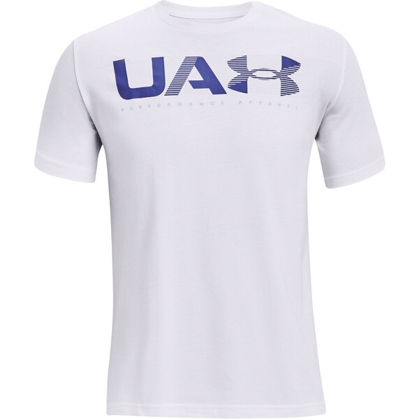 Męska koszulka treningowa UNDER ARMOUR UA PERFORMANCE APPAREL SS - biała