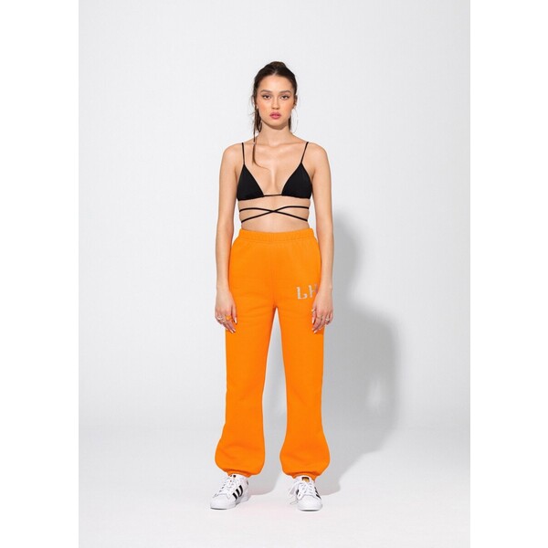Damskie spodnie dresowe LOCAL HEROES Jungle Princess Sweatpants - pomarańczowe