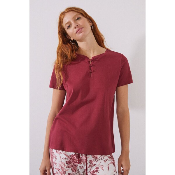 women'secret t-shirt piżamowy bawełniany Mix & Match 3274470