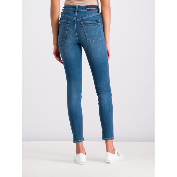 Calvin Klein Jeans Jeansy Slim Fit J20J211405 Niebieski Slim Fit