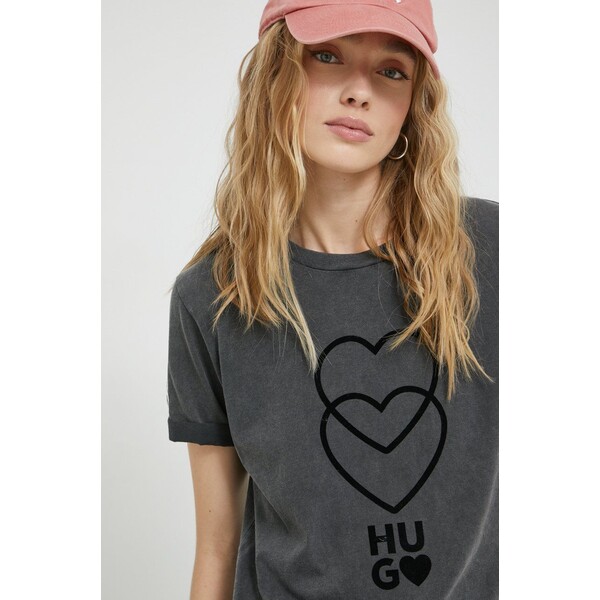 Hugo HUGO t-shirt bawełniany 50478452