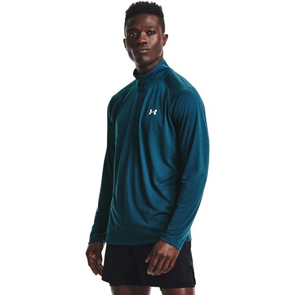 Męska bluza do biegania UNDER ARMOUR UA Streaker Half Zip - granatowa