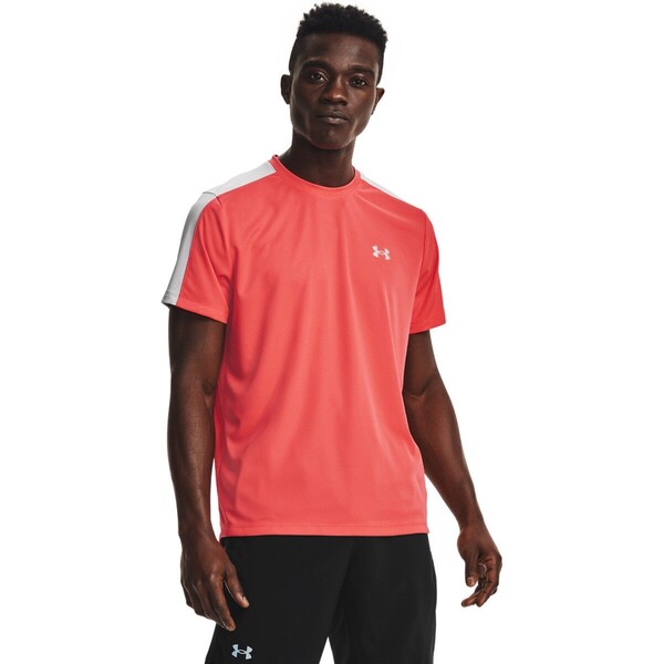 Męska koszulka do biegania UNDER ARMOUR UA Speed Stride Short Sleeve - czerwona