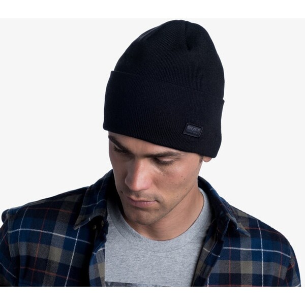 Czapka zimowa uniseks BUFF KNITTED HAT NIELS BLACK - czarna