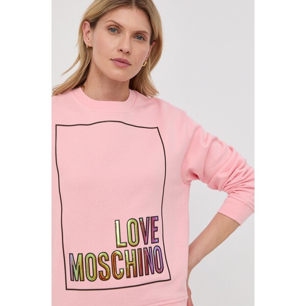 Love Moschino bluza bawełniana W.6.306.48.M.4266