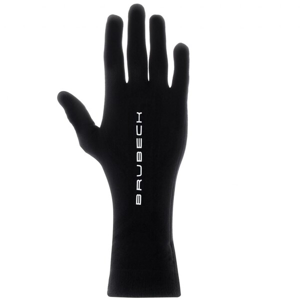 Rękawiczki merino uniseks BRUBECK - czarne