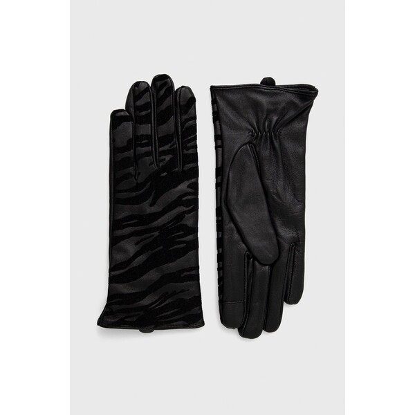 Only rękawiczki skórzane 15270030.Black