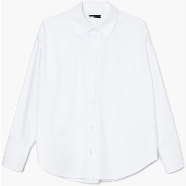 Cropp Biała koszula oversize 7764N-00X