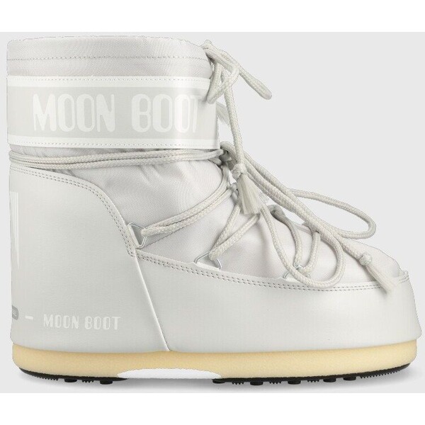 Moon Boot śniegowce Icon Low Nylon 14093400.GlacierGre