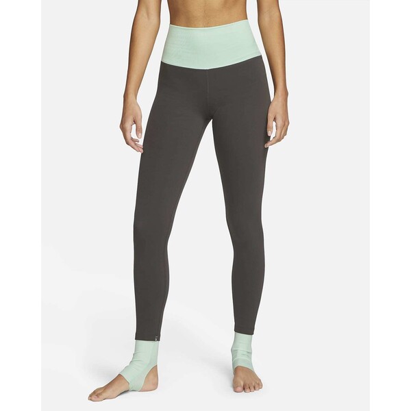 Damskie legginsy 7/8 w kontrastowe kolory z wysokim stanem Nike Yoga Luxe