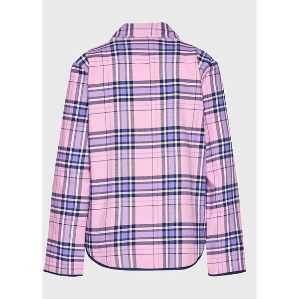 Cyberjammies Koszulka piżamowa Brushed Check 9463 Różowy Regular Fit