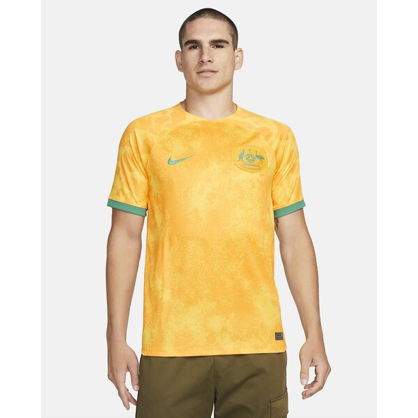 Męska koszulka piłkarska Nike Dri-FIT Australia Stadium 2022/23 (wersja domowa)