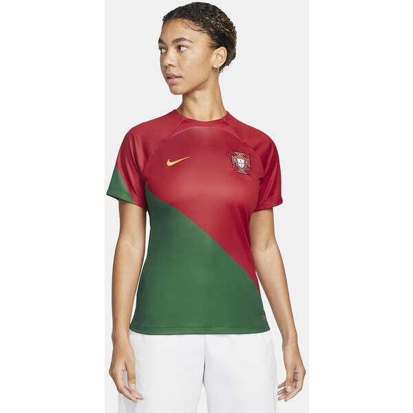 Damska koszulka piłkarska Nike Dri-FIT Portugalia Stadium 2022/23 (wersja domowa)