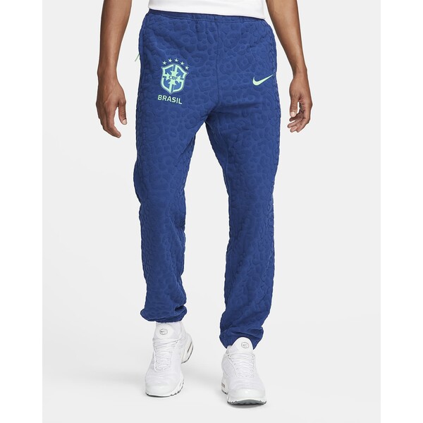 Nike Męskie dresowe spodnie piłkarskie z dzianiny dresowej Brazylia