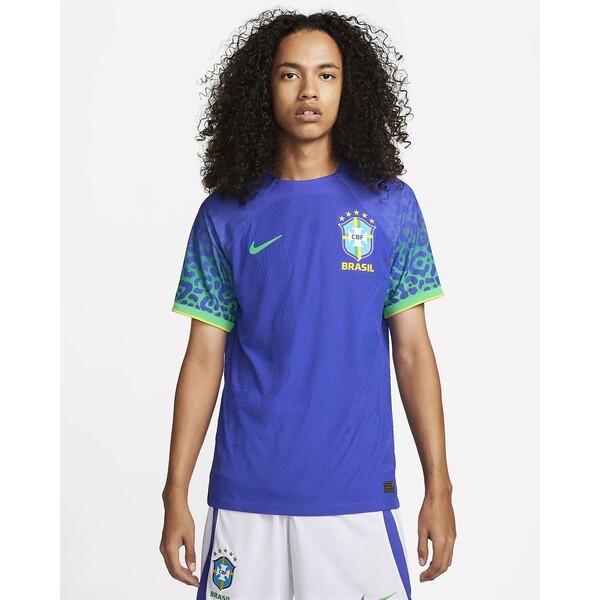 Męska koszulka piłkarska Nike Dri-FIT ADV Brazylia Match 2022/23 (wersja wyjazdowa)