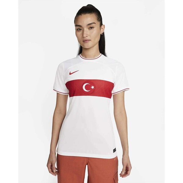 Damska koszulka piłkarska Nike Dri-FIT Turcja Stadium 2022/23 (wersja domowa)