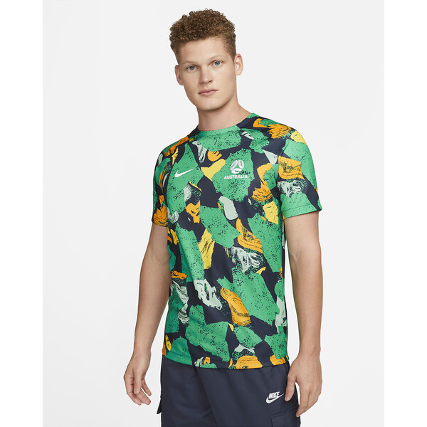 Męska przedmeczowa koszulka piłkarska Nike Dri-FIT Australia