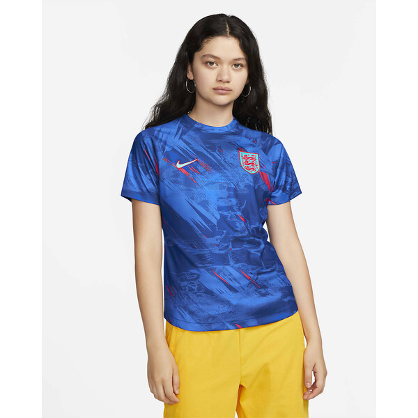 Damska przedmeczowa koszulka piłkarska Nike Dri-FIT Anglia