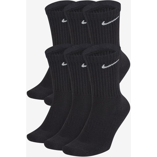 Klasyczne skarpety treningowe (6 par) Nike Everyday Cushioned SX7666-010