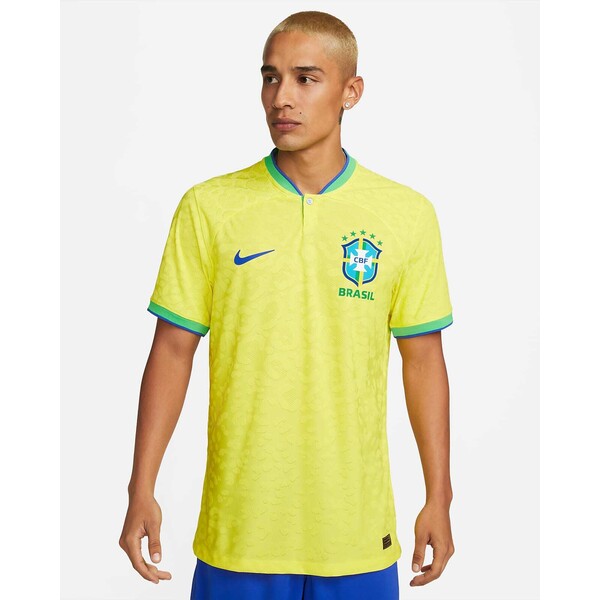 Męska koszulka piłkarska Nike Dri-FIT ADV Brazylia Match 2022/23 (wersja domowa)