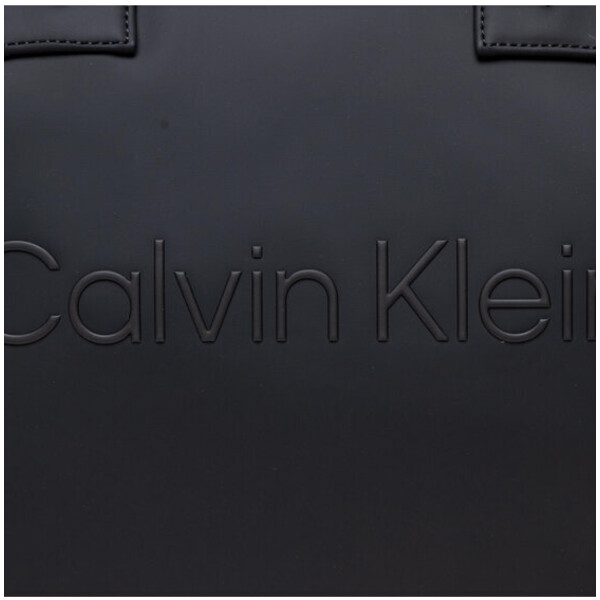 Calvin Klein Torba Rubberized Weekender K50K509563 Czarny