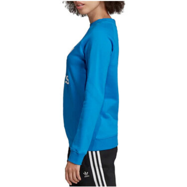 adidas Originals Bluza adidas Trefoil Crewneck Sweatshirt Niebieski Regular Fit