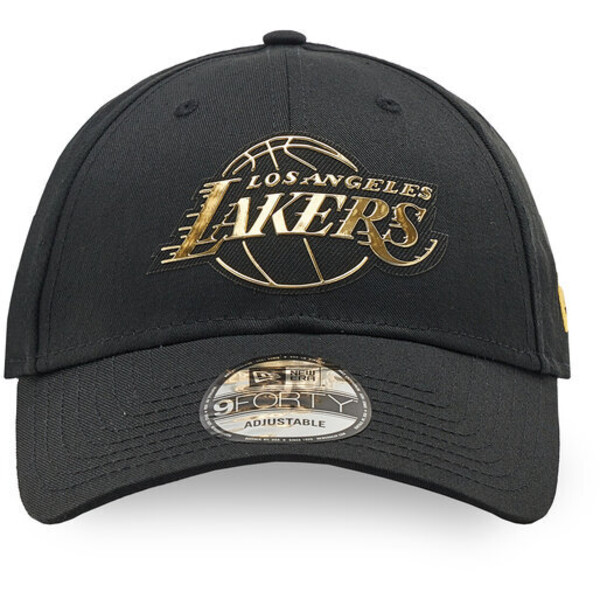 New Era Czapka z daszkiem La Lakers Foil Logo 9Forty 60284873 Czarny