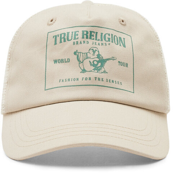True Religion Czapka z daszkiem Concert Patch TR2345 Beżowy