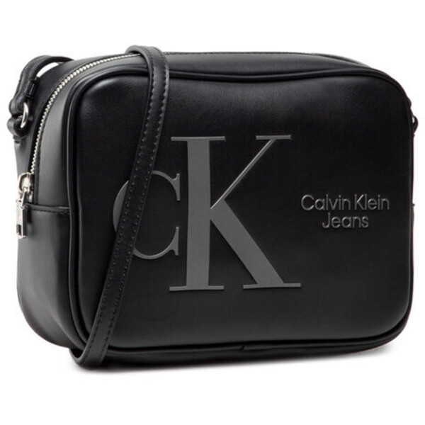 Calvin Klein Jeans Torebka Sculpted Large Camera Bag Dyn K60K609309 Czarny