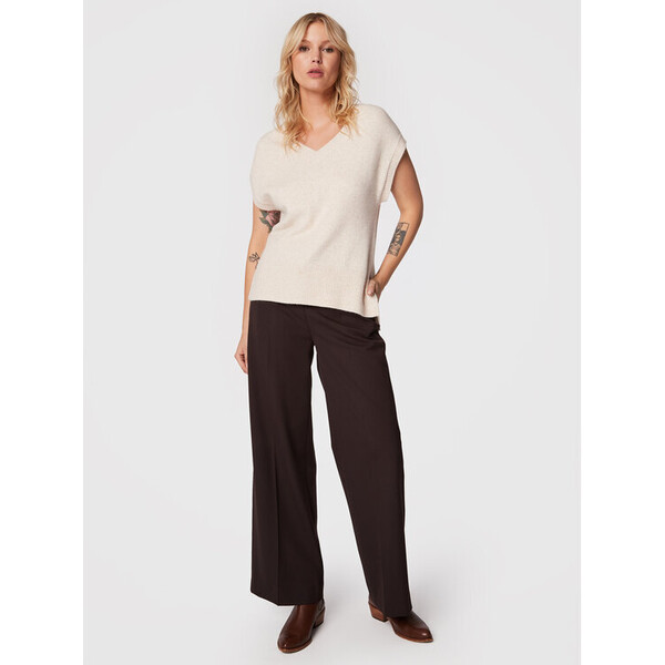 Olsen Sweter Chloe 11003827 Beżowy Relaxed Fit