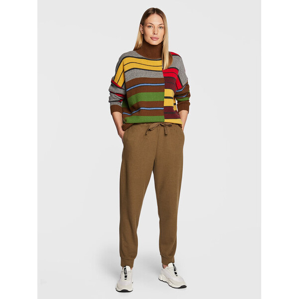 Weekend Max Mara Sweter Zitto Kolorowy Relaxed Fit