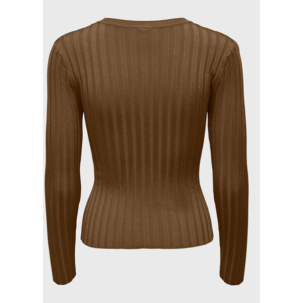 ONLY Sweter Ida 15268001 Brązowy Regular Fit