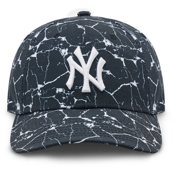 New Era Czapka z daszkiem New York Yankees Marble 9Forty 60284846 Czarny